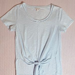 Lucky Brand striped crop style top